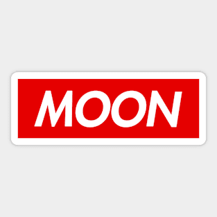 MOON Sticker